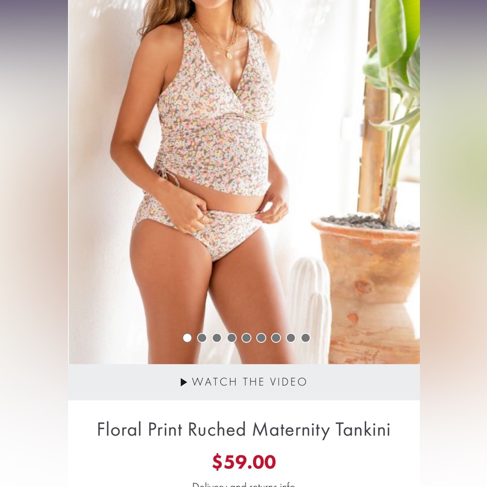Maternity Tankini